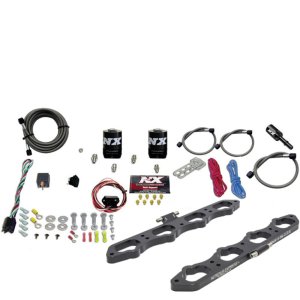 Ford Mustang Nitrous Oxide Kits - Nitrous Express - Wet Direct Port Plate System - Black - `18-`27 Ford Mustang Nitrous Oxide Kits - Nitrous Express - Wet Direct Port Plate System - Black - `18-`27
